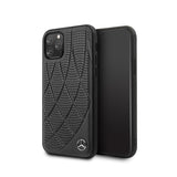 Official Mercedes Benz Genuine Leather Phone Case Cover - for iPhone 11 Pro - Black - Get FNKD - Licenced Automotive Apparel & Accessories