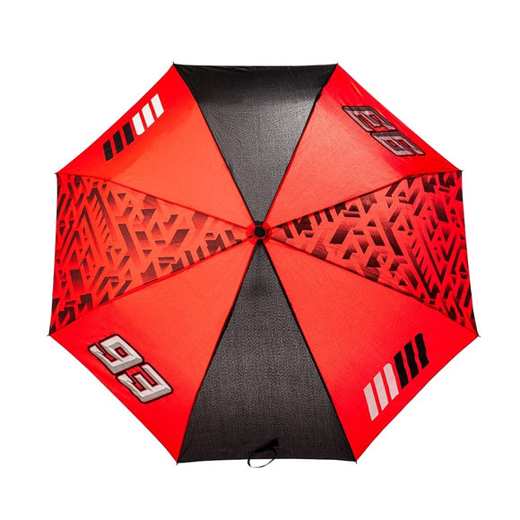 Marc Marquez MotoGP Compact Labyrinth Umbrella - Red - Official Merchandise