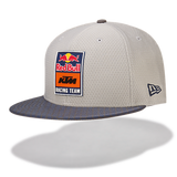 Red Bull KTM Racing New Era 9Fifty Hex Era Flat Cap - Grey - Official Factory Racing Shop Product