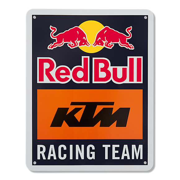 Red Bull KTM Racing Team Metal Sign - Official Factory Racing Shop Product