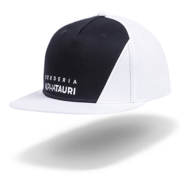 AlphaTauri F1 Teamline Flat Brim Cap Hat - Official Licensed Team Wear