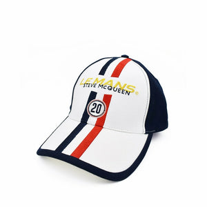 Steve McQueen Le Mans Racing Two Tone Baseball Cap Hat - Official Merchandise