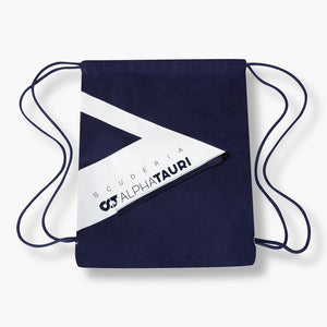 AlphaTauri F1 Draw String Pull Bag - Navy - Official Licensed Merchandise