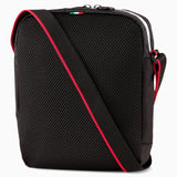 2021 Scuderia Ferrari Adults PUMA Large Portable Shoulder Travel Tablet Man Bag - Black - Official Scuderia Ferrari Merchandise