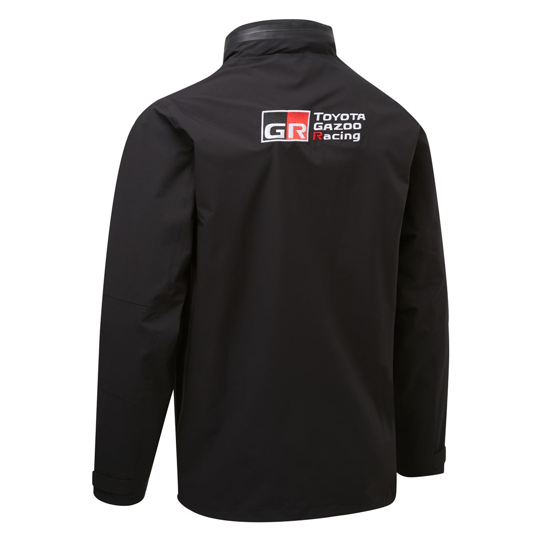 Official Toyota Gazoo Racing Mens Waterproof Jacket - Black