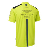 Aston Martin Racing Mens Team Polo Shirt - Lime Green - Official Licensed AMR Merchanise