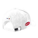 Bugatti 110th Anniversary Baseball Cap - White - Official Licensed Merchandise