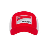 Ducati Corse Racing MotoGP Baseball Trucker Hat Cap - Red / White - Official Licensed Ducati Corse Merchandise