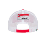 Ducati Corse Racing MotoGP Baseball Trucker Hat Cap - Red / White - Official Licensed Ducati Corse Merchandise