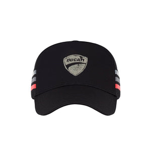 Ducati Corse Racing MotoGP Baseball Hat Cap - Black - Official Licensed Ducati Corse Merchandise