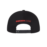 Ducati Corse Racing MotoGP Baseball Hat Cap - Black / Red - Official Licensed Ducati Corse Merchandise