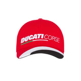Ducati Corse Racing MotoGP Baseball Hat Cap - Red - Official Licensed Ducati Corse Merchandise