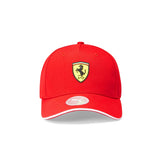 Scuderia Ferrari PUMA Kids Classic Baseball Cap Hat - RED - Official Licensed Fan Wear