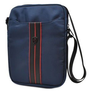 Ferrari Urban Collection 10" Tablet / iPad Bag Manbag - in Navy Blue - Get FNKD - Licenced Automotive Apparel & Accessories