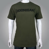 Hoonigan Mens Bracket Logo T-Shirt - Get FNKD - Licenced Automotive Apparel & Accessories