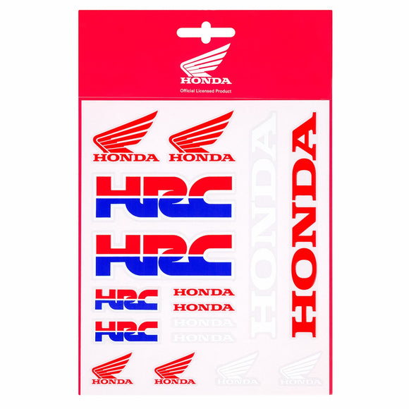 2020 Honda HRC MotoGP Sticker Sheet Bike Decals - Official Licensed Honda HRC Merchandise