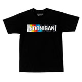 Hoonigan HRD20 Mens Censor Bar T-Shirt - Black - Limited Edition!