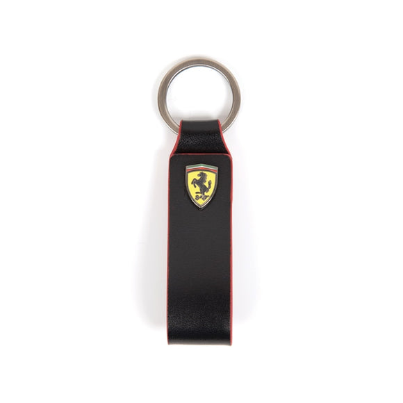 Scuderia Ferrari F1™ Leather Strap Keyring - Official Licensed Fan Wear