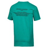Mercedes AMG Petronas F1 Puma T Shirt - GREEN - Official Licensed Mercedes AMG Petronas Motorsport Merchandise