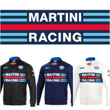 Sparco Martini Racing Replica Bomber Jacket - Black / Blue / White - 3 Colours Available