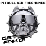 FNK'D Pitbull Car Air Freshener - Cool Ocean Breeze Scent - Get FNKD - Licenced Automotive Apparel & Accessories