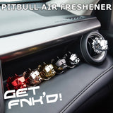 FNK'D Pitbull Car Air Freshener - Cool Ocean Breeze Scent - Get FNKD - Licenced Automotive Apparel & Accessories