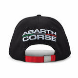 Abarth Corse Team Race Cap - Black - Official Licensed Replica Team Wear