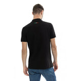 Lamborghini 3D Bull Mens Polo Shirt - Black - Official Lamborghini Merchandise