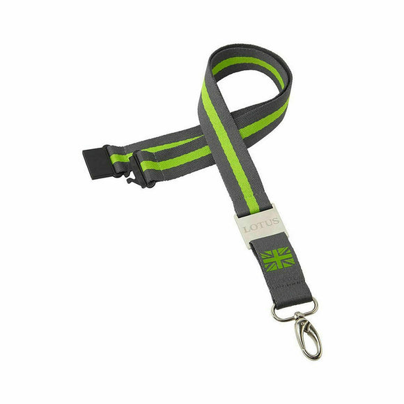 Lotus Cars Stripe Lanyard - Official Lotus Merchandise Product