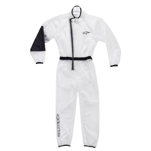 Alpinestars Kart Rain Suit - Clear - Youth Child Size