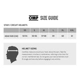 OMP Star ECE Approved Open Face Track Day Helmet - Get FNKD - Licenced Automotive Apparel & Accessories