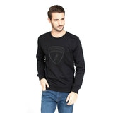 Lamborghini 3D Big Shield Mens Sweatshirt - Black - Official Lamborghini Merchandise