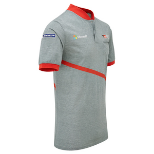 Official Toyota Gazoo Racing WRC Mens Polo Shirt - Grey - Official GR Merchandise