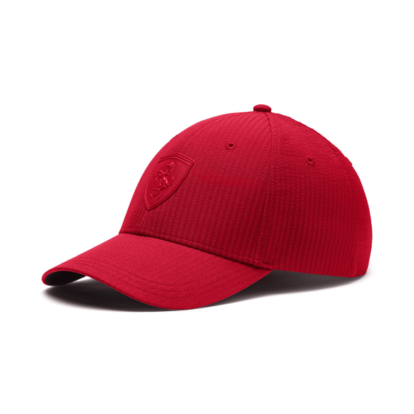 Puma Ferrari Lifestyle Baseball Cap Hat - RED - Official Licensed Fan Wear