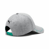 Mercedes AMG Petronas F1 Puma Baseball Cap Hat - GREY - Official Licensed Mercedes AMG Petronas Puma Merchandise