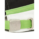 Lamborghini Squadra Corse Baseball Cap Hat - Black / Lime - Kids Size - Official Lamborghini Merchandise