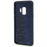 Genuine BMW Silicone Impact Protection Hard Case Cover - for Samsung Galaxy S9 - Navy Blue