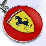 Scuderia Ferrari F1™ Round Logo Keyring - Official Licensed Fan Wear