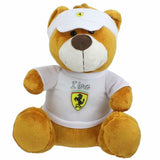 Scuderia Ferrari F1™ Teddy Bear by Gummibear - WHITE - 30CM - Official Licensed Scuderia Ferrari Teddy Bear