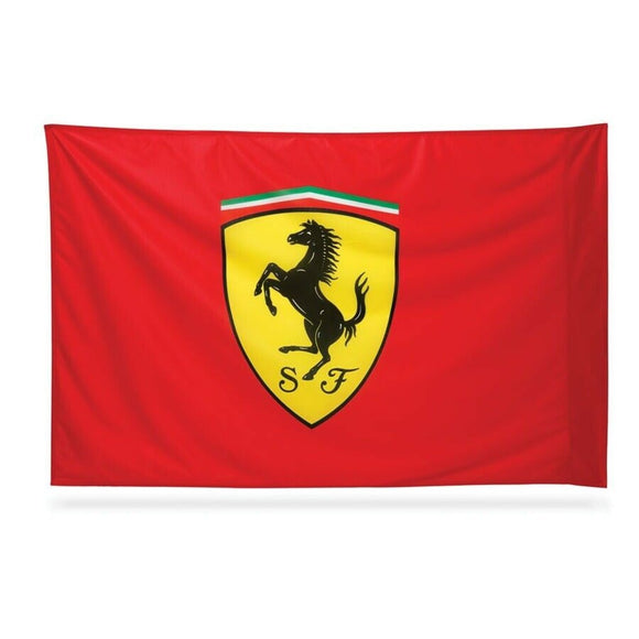 Scuderia Ferrari F1™ Fan Flag (120 x 90cm) - Official Licensed Fan Wear