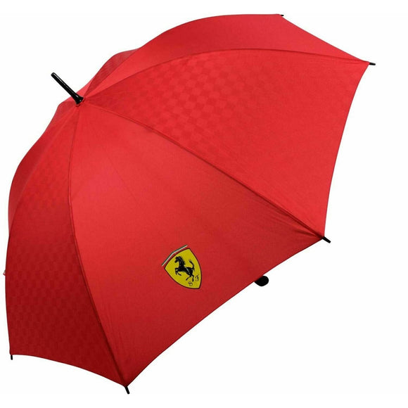 Scuderia Ferrari F1™ Mens Full Size Golf Umbrella - Red - Official Licensed Merchandise