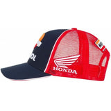 Honda HRC Repsol MotoGP Trucker Cap Hat - Official Licensed Honda HRC Repsol Merchandise