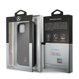 Official Mercedes Benz Carbon Fibre Phone Case Cover - for iPhone 11 Pro