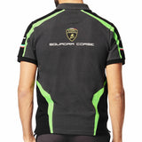 Lamborghini Squadra Corse Mens Team Polo Shirt - Official Lamborghini Merchandise
