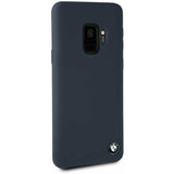 Genuine BMW Silicone Impact Protection Hard Case Cover - for Samsung Galaxy S9 - Navy Blue