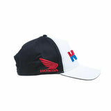 Honda HRC MotoGP Baseball Cap Hat - Black / White - Official Licensed Honda HRC Repsol Merchandise