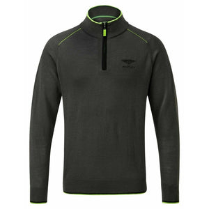 Bentley Motorsport Mens Travel Sweatshirt - Grey - Official Licensed Apparel