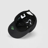 Mercedes AMG Petronas F1 Team 2020 Valtteri Bottas Baseball Hat Cap - BLACK - Official Licensed Mercedes AMG Petronas Motorsport Merchandise
