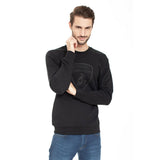 Lamborghini 3D Big Shield Mens Sweatshirt - Black - Official Lamborghini Merchandise