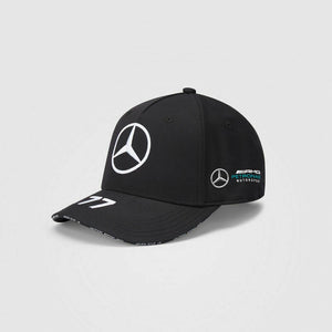 Mercedes AMG Petronas F1 Team 2020 Valtteri Bottas Baseball Hat Cap - BLACK - Official Licensed Mercedes AMG Petronas Motorsport Merchandise